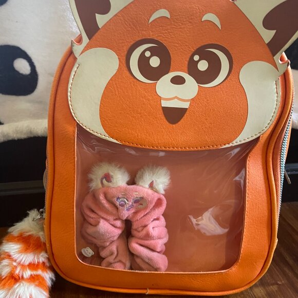 Red Panda Backpack Set - Picture 3 of 4